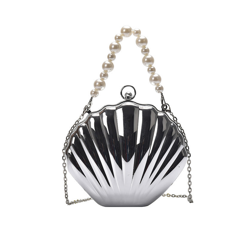 Acrylic Handbag Silver